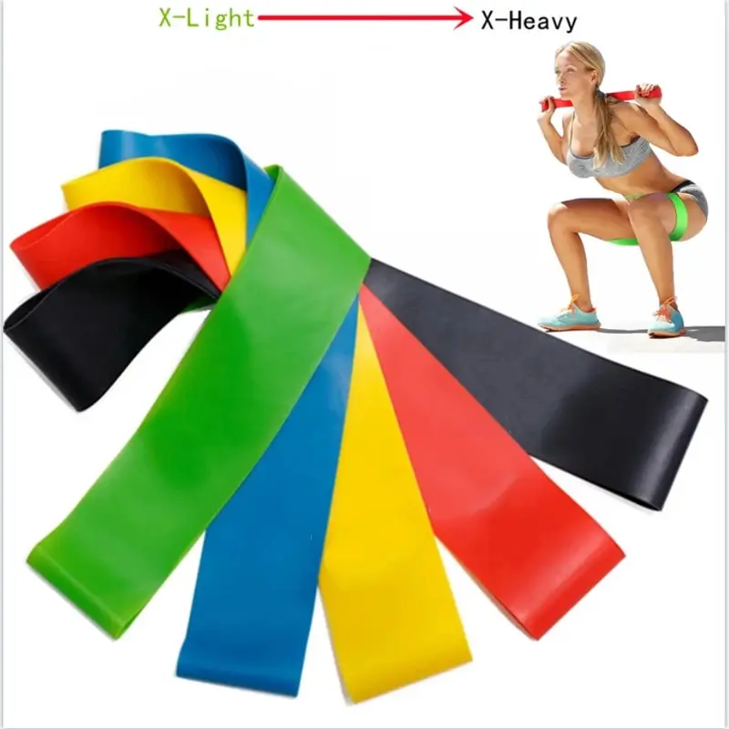 Dây Kháng Lực, Thiết Bị Tập Luyện Thể Dục Cầm Tay Chất Liệu Cao Su, Thích Hợp Cho Yoga, Tập Gym Thể Dục, Thể Dục Thể Hình, Pilates, Crossfit, Thể Thao Nữ Và Trọng Lượng, Cao Su Đàn Hồi, Mạnh Mẽ