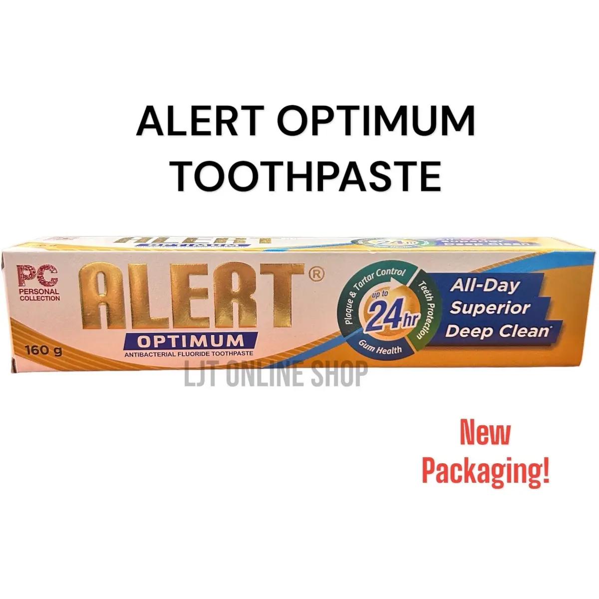 ALERT OPTIMUM FLUORIDE TOOTHPASTE 160G - TikTok Shop Philippines