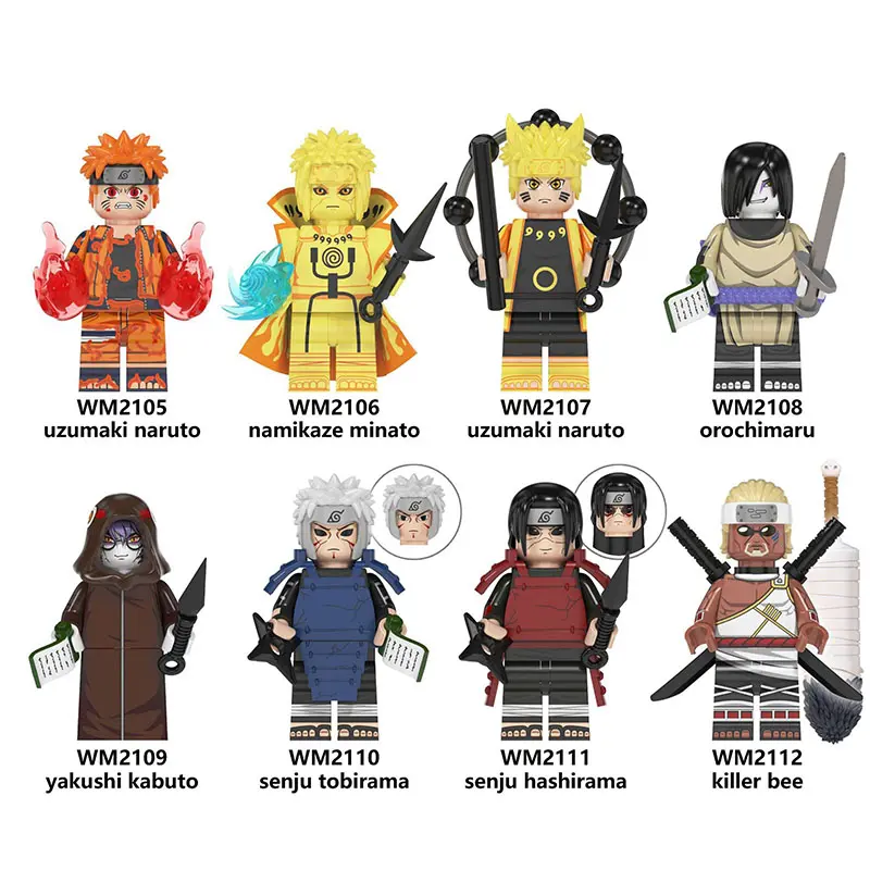 Mô Hình Hành Động, Bee Sát Thủ Uzumaki Naruto Uzumaki Naruto Sáng Tạo, Mô Hình Hành Động Mini, Đồ Chơi Lắp Ráp Cho Trẻ Em