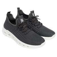 Gambar Dr. Kevin Sepatu Sport Pria Men Sneakers Sekolah Flyknit Tali 889-067 - Hitam, 44 dari drkevinshoes Kota Bekasi 3 Tokopedia