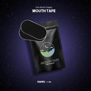 Mouth Tape (30 Pack) - Skin-Friendly, Hypoallergenic, Easy to Apply & Remove, Suitable for All Ages