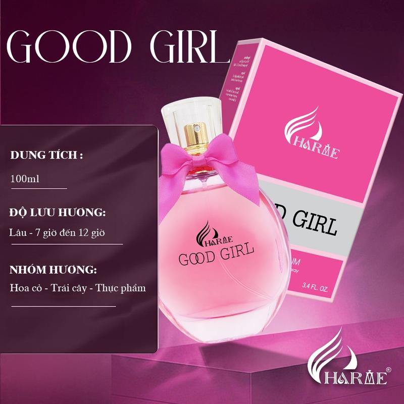 Charme Perfume Good Girl 100ml - Nước hoa nữ gợi cảm, quyến rũ, tươi mát 3