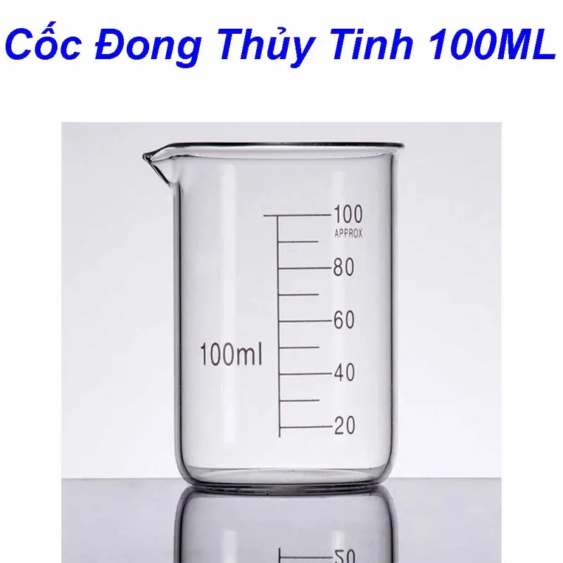 Cốc Đong Thủy Tinh Thí Nghiệm 50ml,100ml,250ml,500ml,1000ml 1