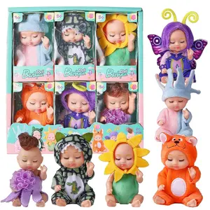 Mainan Boneka Super Mini Baru Aman Dan Dapat Diputar Lucu Dan Realistis Ukuran 11cm Hadiah Dolls Toys