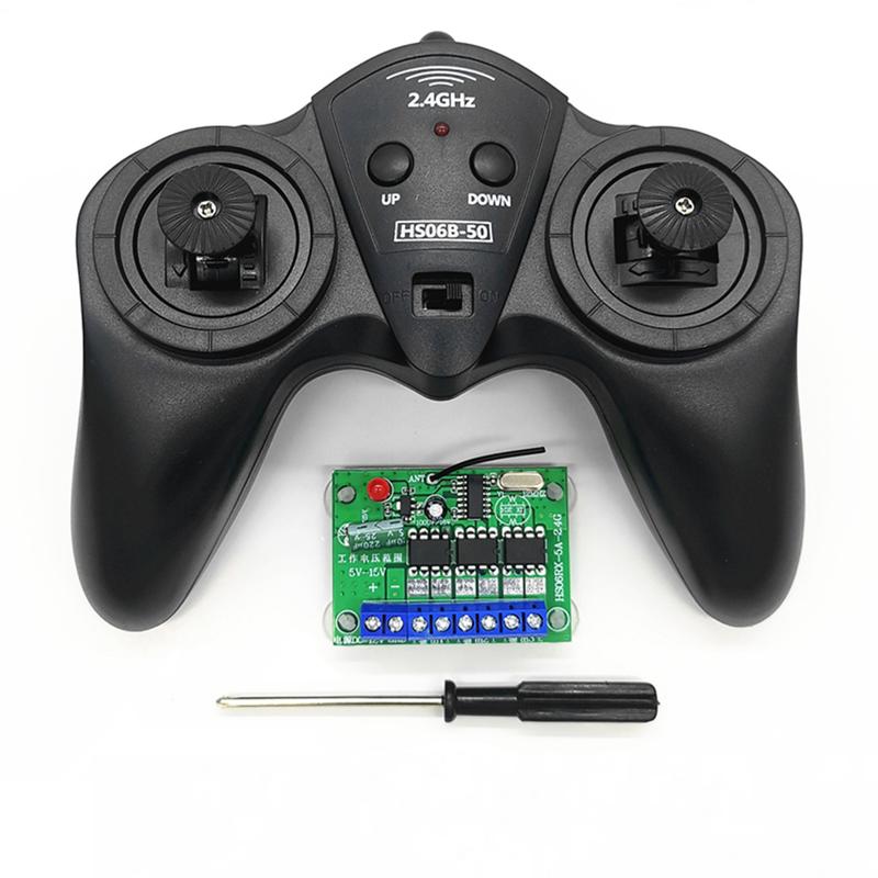 Điều khiển 6 kênh 6-15V 2.4Ghz  chế xe điều khiển từ xa, thuyền, cano, xe công nông, ô tô tải Điều khiển từ xa