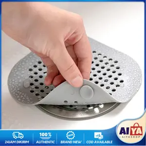 Saringan Wastafel Silicone Penutup Lubang Saluran Air Wastafel Cuci Piring Penahan Sampah Dapur Water Tank