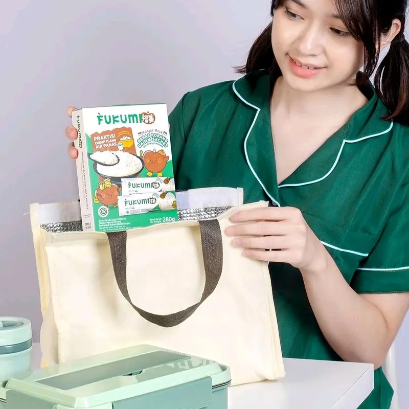 Fukumi Beras Porang Box 280gr (7 Sachet x 40gr) Shirataki Konjac Rice 3