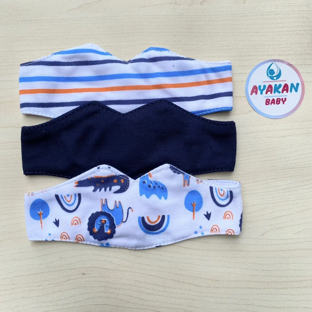 3pcs Penutup Mata Bayi Baru Lahir Kacamata Jemur Bayi AYAKAN BABY Fashion