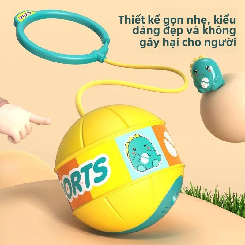 Bóng Nhảy, Phát Sáng, Đèn Ngủ Nhấp Nháy Cho Trẻ Em, Bóng Ném Chân Đơn, Bộ Bóng Dây Nhảy Nảy, Vòng Ném Chân, Vòng Tập Bụng Chân 2