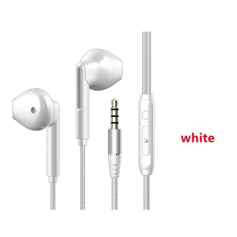 Product Introduction of Tai Nghe Có Dây, 3.5Mm, Tai Nghe Trong Tai, Có Micro, Tai Nghe Nhét Tai Âm Thanh Nổi Âm Trầm, Điều Khiển Trong Một Dây Thể Thao, Tương Thích Với Điện Thoại Earphone 6
