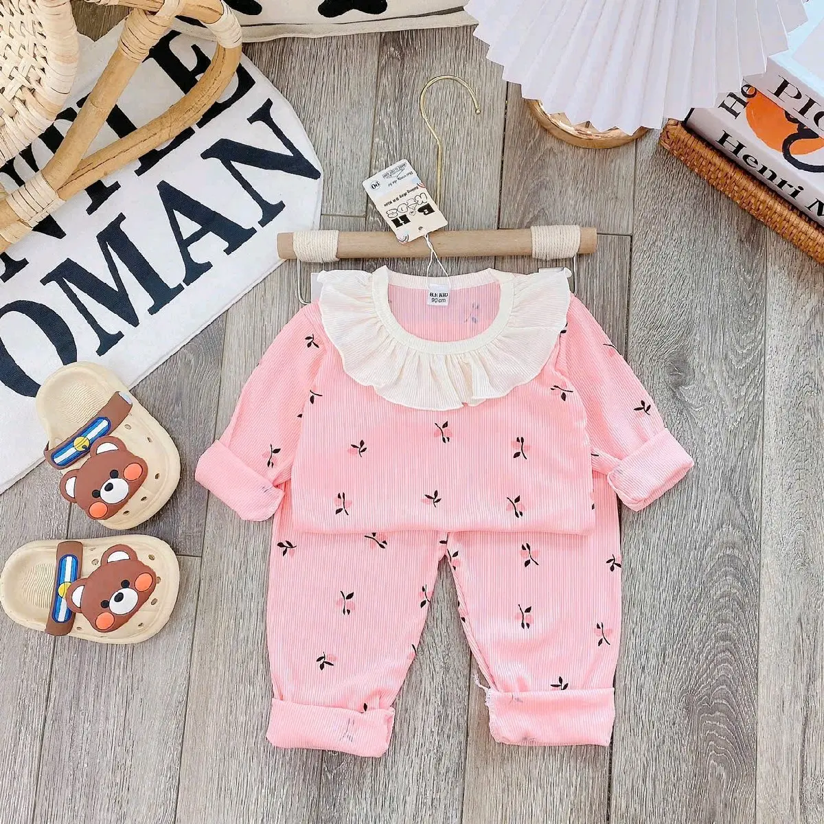 Combo 3 bộ tăm lạnh cho bé gái