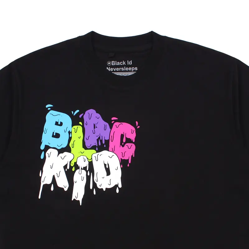 Black ID - T shirt Pria Lengan Pendek Hitam | Ts Nobu 2