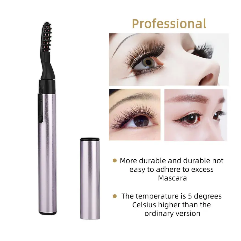 Zavanese Penjepit Bulu Mata Elektrik / Curling Pen Dry Eye Lash Portable 4