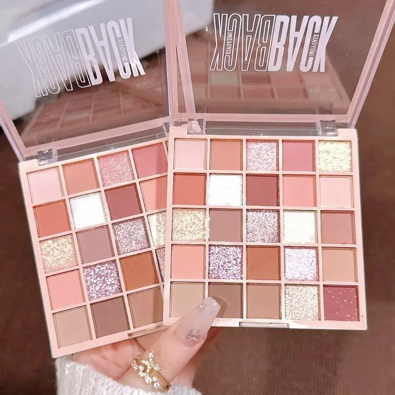 Bảng phấn mắt K'APEINE, phấn mắt nội địa trung 25 ô makeup 3 tông màu T112 1