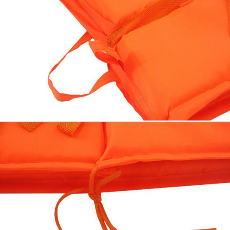 Product Introduction of New Orange Adult Childen Foam Flotation Swimming Life Jacket Vest With Whistle Boats Fishing Vest Swimming Drifting Vest 24