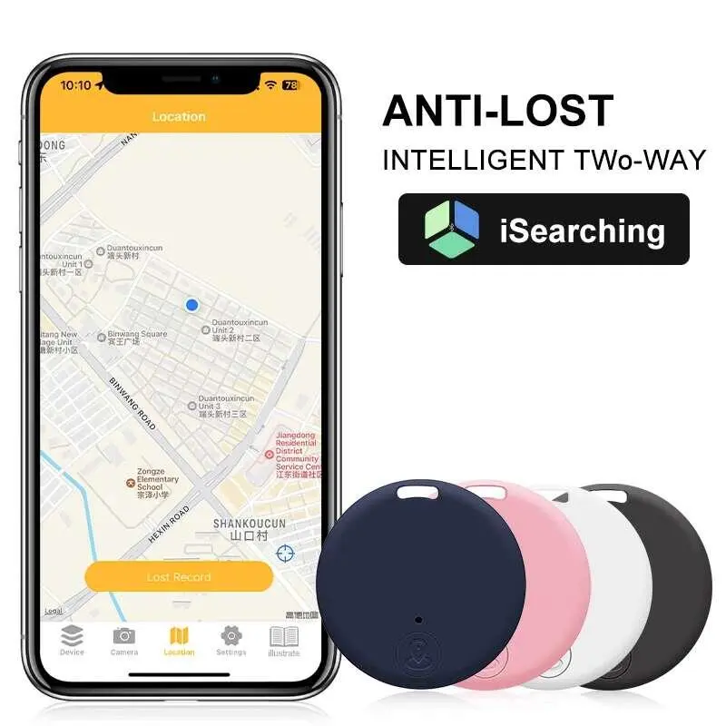 Mini GPS Tracker Device Anti-Lost Mobile Phone Se Pet Kids  Key Smart Bluetooth Finder loor Anti-lost Equipment