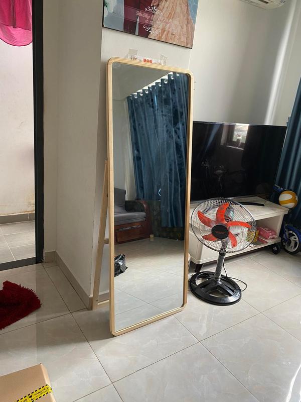 Gương soi toàn thân khung gỗ rộng 50 60 x cao 1m5 1m6 1m7 .Đăng Quang