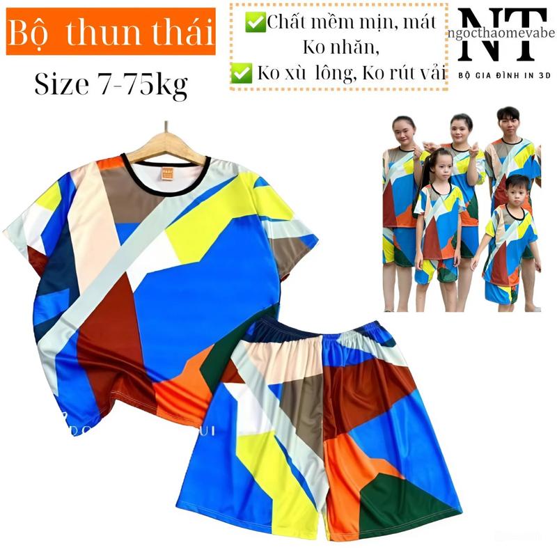 Đồ bộ thun mẫu họa tiết áo sư Thích Minh Tuệ áo cộc tay quần đùi chất mềm, mịn, mát, k nhăn, k xù lông, k phai màu