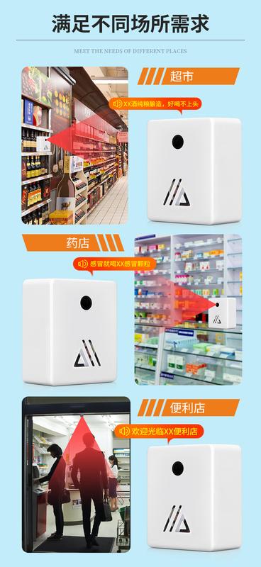 Product Introduction of Enter the Store Doorbell Sensor Welcome to Door Sensor Doorbell Store Door Visitor Chime Entrance Voice Alerter 7