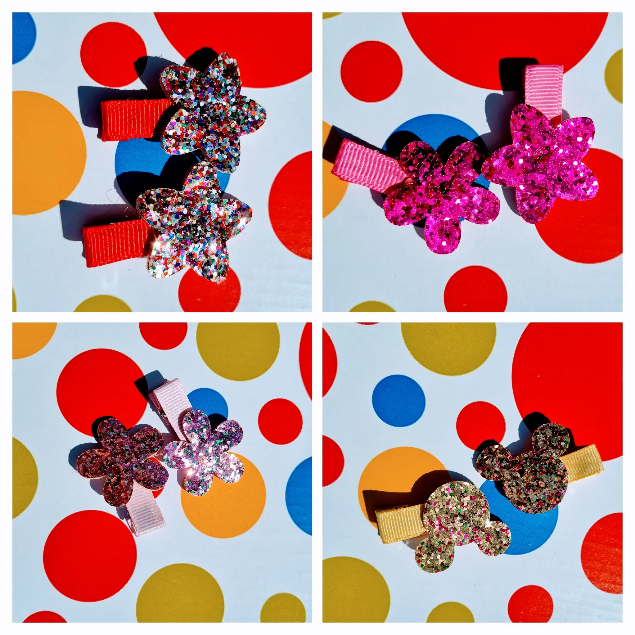 HAIR CLIPS for Girls  Plastic Synthetic Nylon Daily Casual