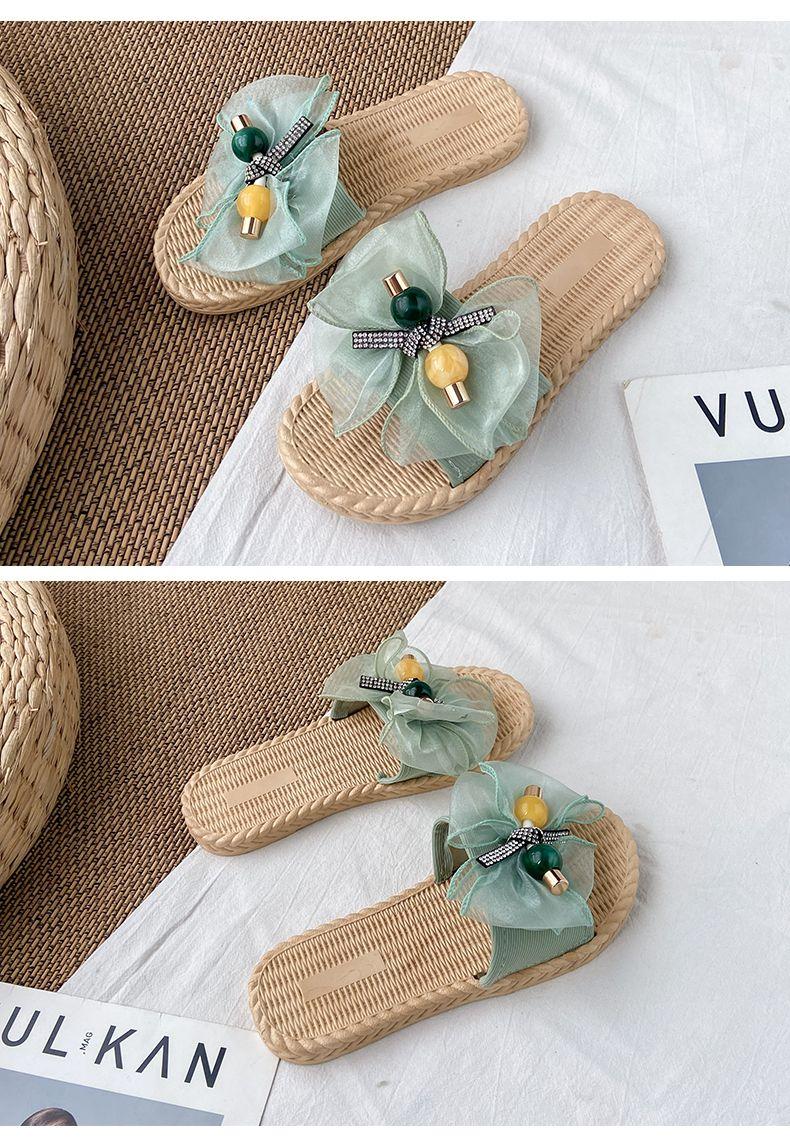 Product Introduction of Dép Đi Ngoài Trời, Dành Cho Nữ, Thời Trang Mới Mùa Hè 2024, Thích Hợp Cho Kỳ Nghỉ Bờ Biển, Dép Xỏ Ngón Đế Bằng Chống Trượt, Giày Đi Biển 13