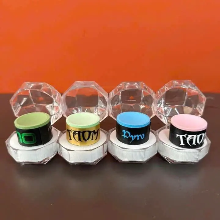 [ Chính hãng ] Lơ/ Phấn bida Taom V10 Xanh Lá/Xanh Dương/Xanh Nhạt/Hồng 3