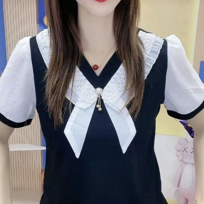 Baju Atasan Lengan Pendek, Rekaan Ikatan bentuk rama-rama Popular ...