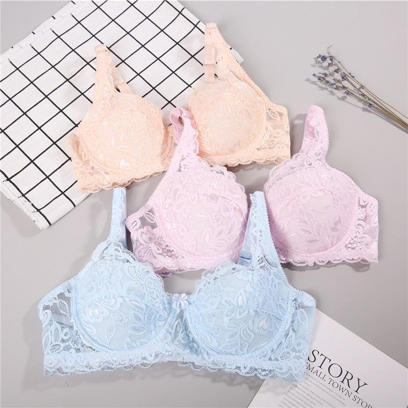 Product Introduction of Big Thin cup Lace Summer Bra for Women Sexy Lingerie Underwire Cotton bra soft big size t shirt lady bra 32 34 36 38 40 BC 3