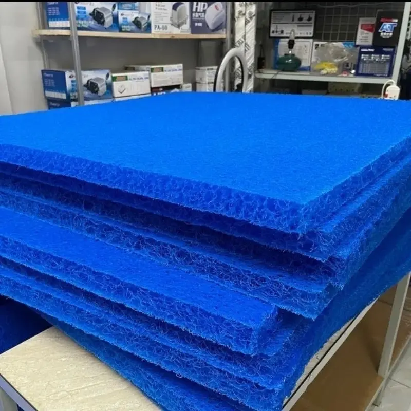 Tấm JMAT, bùi nhùi xanh, vật liệu lọc thô, dùng cho ngăn thô bể lọc, bể lọc hồ Koi