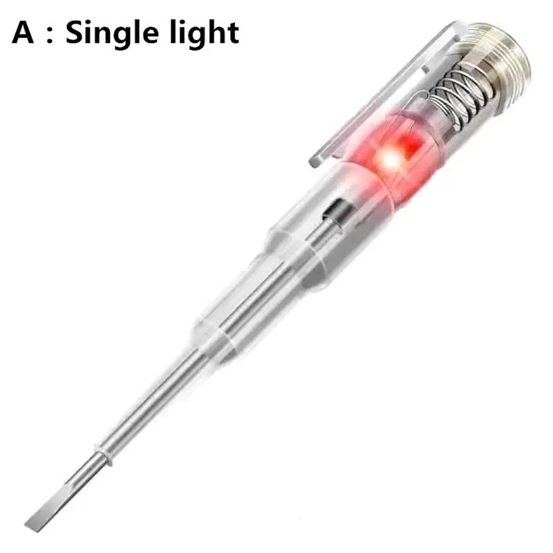 Thử nghiệm điện áp thông minh Pen AC Thử nghiệm cảm ứng không tiếp xúc Bút chì máy dò năng lượng điện Voltmeter, chỉ số tua vít điện 7