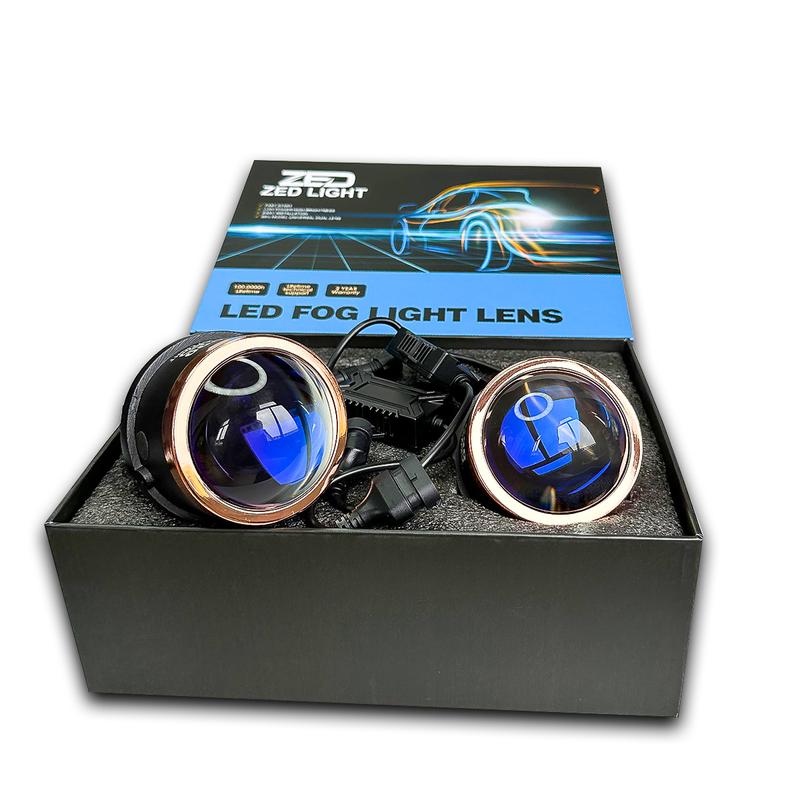 Đèn Bi Gầm 3.0 P90 ZEDLIGHT (Giá Lẻ 1 Đèn) - 3 Gam Màu Len Xanh Chống Nước IP68 Xe Máy , Đèn Gầm Ô Tô 12V ĐiệnBình - Phụ Tùng
