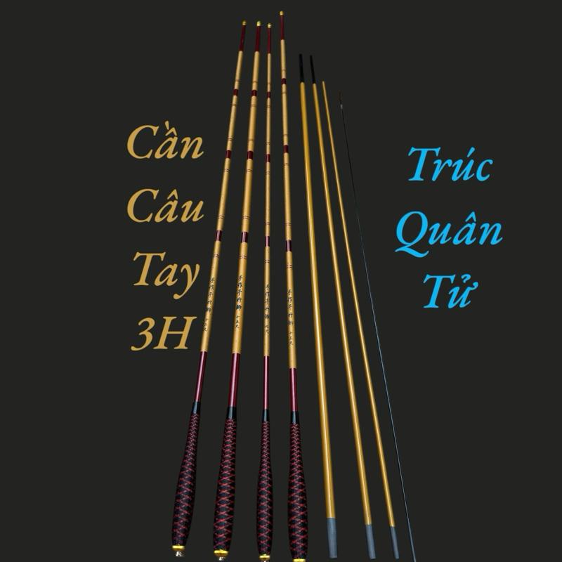 Cần Câu Tay Trúc Quân Tử 3H Chuyên Rô Diếc Chép Bé