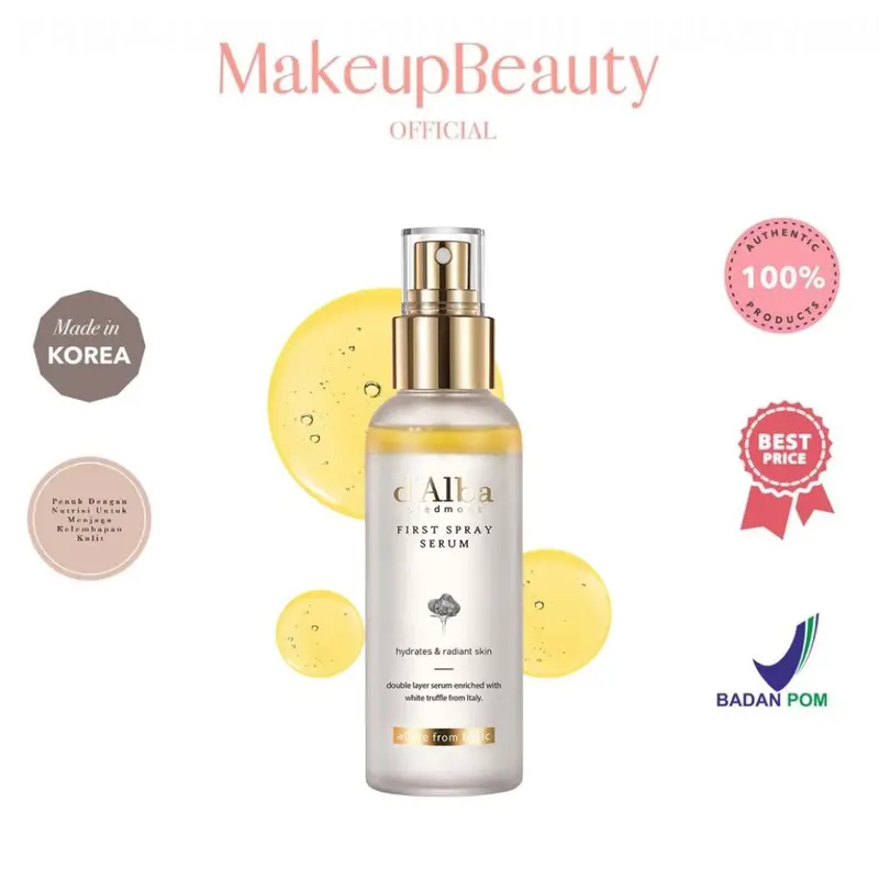【Free Shipping】First Spray Serum Travel Duo (2 Pcs D'alba White Truffle First Spray Serum 50Ml) 28O3LE 1