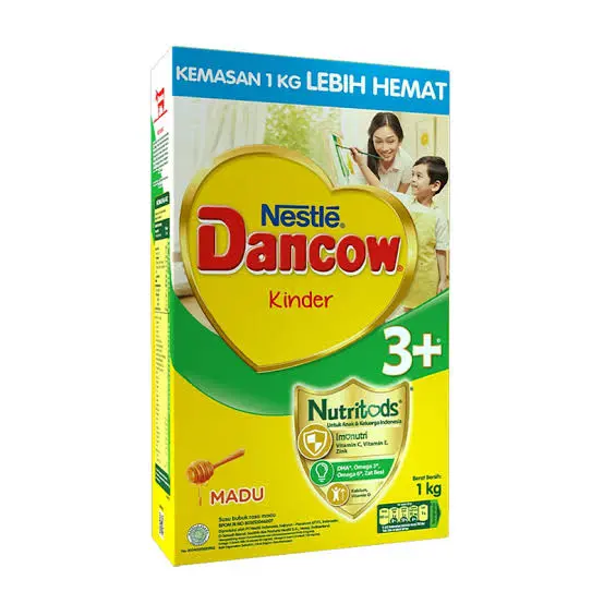 DANCOW 3+ 1000gr Madu/Vanila Exp 2026