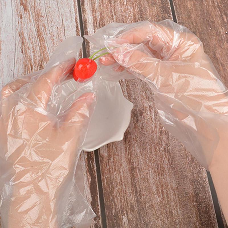 Product Introduction of 100pcs/bag Disposable Glove Film For Convenient Protection Of Hands Household Chores Food N0I3 27