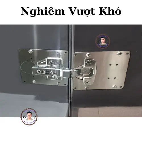 Combo Tấm vá sửa chữa bản lề, cửa tủ - TẶNG kèm vít 7