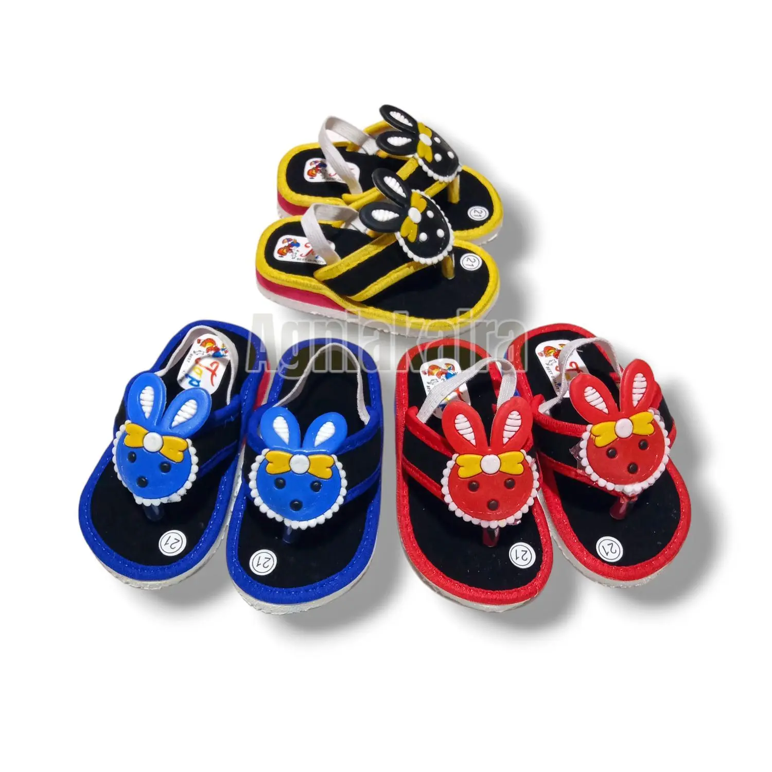 Sandal Bayi Bunyi Cicit Encit Motif Rabbit Lucu Fashion Terbaru Kaki Perempuan