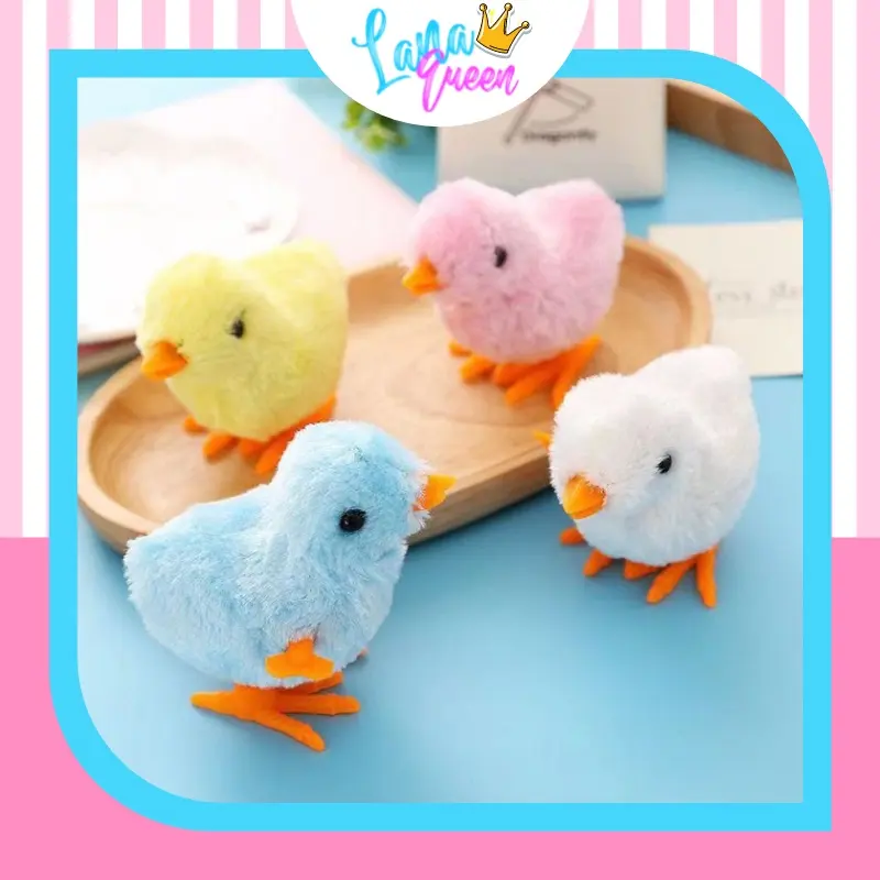 Gà dây cót, con gà vặn dây cót đồ chơi cho bé - LANA QUEEN