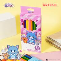 Gambar GREEBEL Pensil Warna Isi 12 Warna Panjang Classic Colour Pencil Tom and Jerry GOKKO 712 dari GREEBEL Kota Administrasi Jakarta Barat 5 Tokopedia