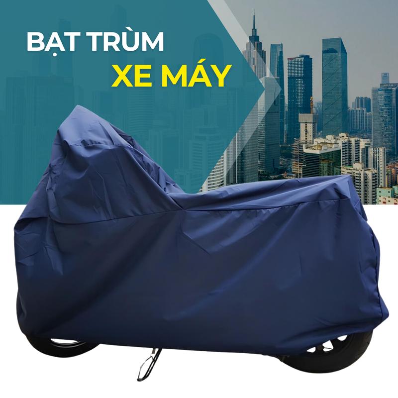 [Vải Dù Dày Nặng] Bạt Trùm Xe Máy Chất Lượng Tốt Chống Mưa Nắng Cho Các Dòng Xe Thông Dụng Bảo Vệ Xe