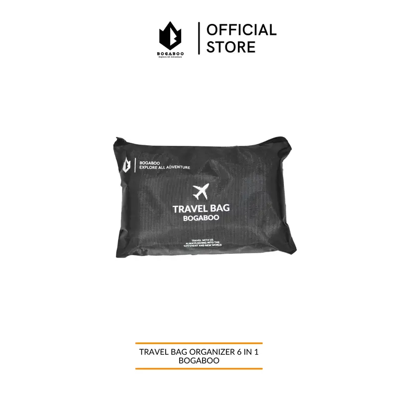 BISA COD TAS TRAVEL ORGANIZER  6 in 1 BOGABOO - LUGGAGE BAG - STORAGE BAG - LAUNDRY BAG - PENYIMPANAN PAKAIAN 5