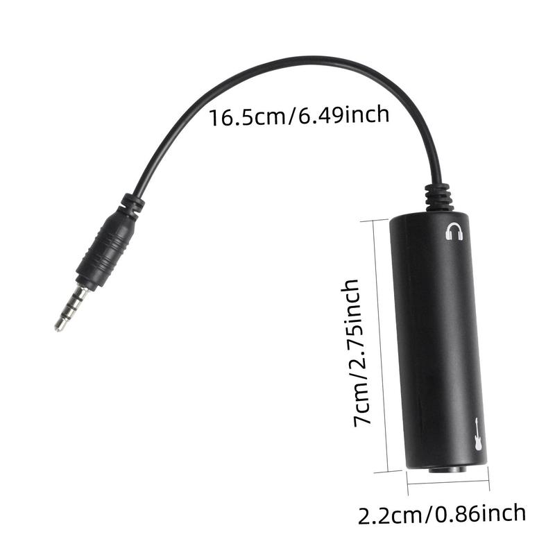 Audio Connection Cable, Guitar Audio Interface, Guitar Accessories for Mobile Phone 1