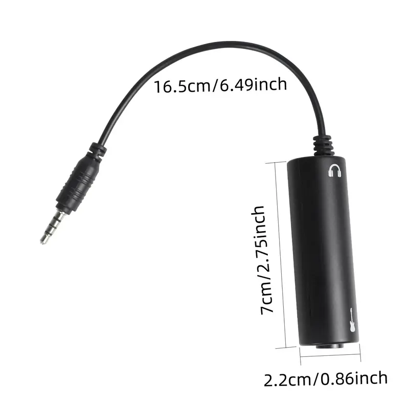 Audio Connection Cable, Guitar Audio Interface, Guitar Accessories for Mobile Phone 1
