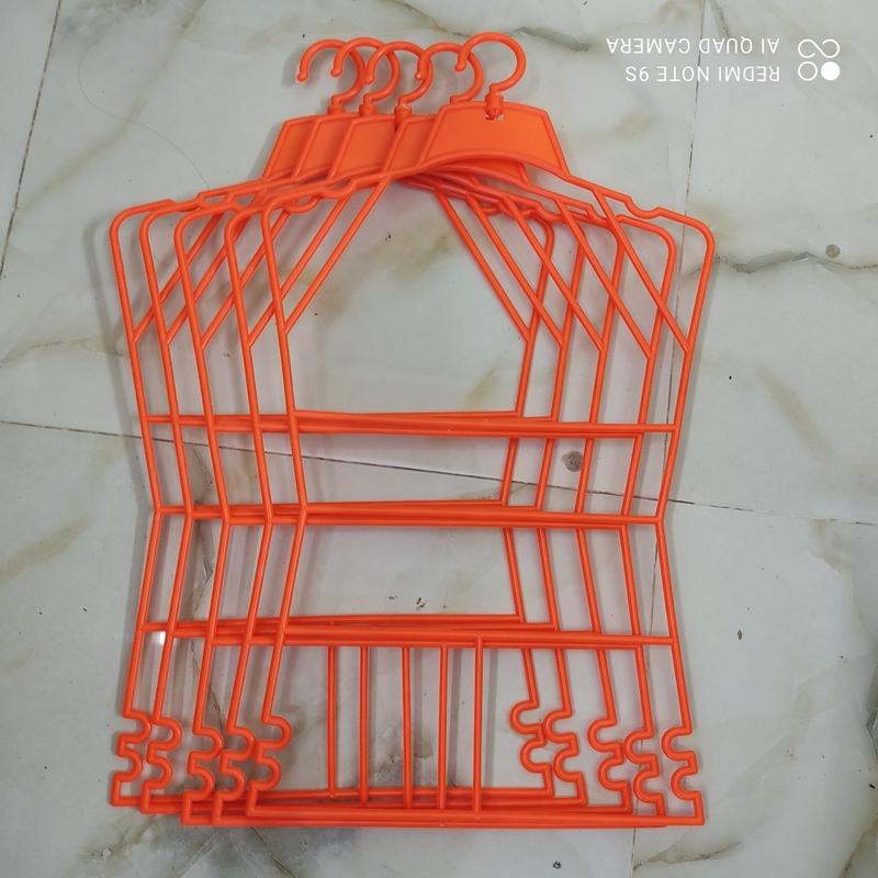 combo 5 móc bộ người lớn chuyên dùng để treo set bộ, váy,...đầu móc xoay 360 độ 7