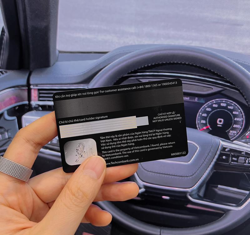 [Thẻ Đen] - Thẻ Đen Techcombank, Thẻ Đen Quyền Lực, Thẻ Đen Ngân Hàng, Thẻ Đen NFC. 4