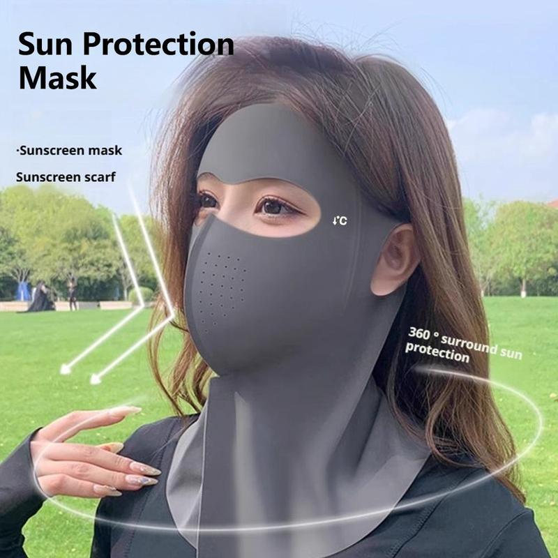 Product Introduction of Sun Protection Mask For Men And Women Anti-Ultraviolet Bicycle Mask Full Face Mask Tubular Mask Ice Silk Mask 20