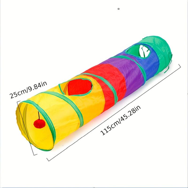 Product Introduction of Interactive Cat Toy Set, 24pcs/set Cat Teaser Toy, Including Tunnel, Ball, Mouse, Spring & Hollow Ball, Indoor Pet Supplies, Christmas Gift 4