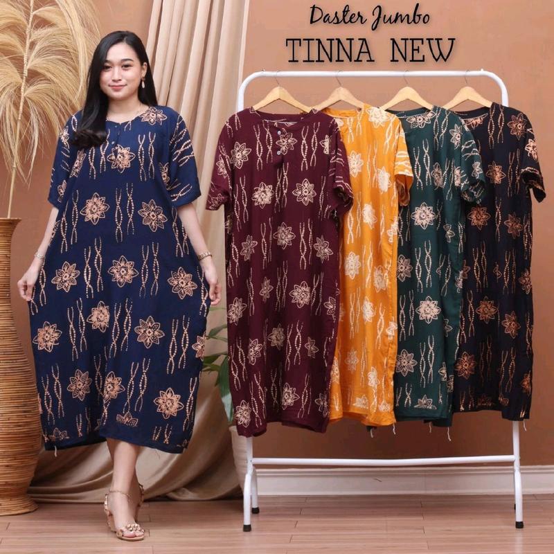 Daster Jumbo Rayon 100rb Dapat 3 Pcs Daster Wanita Busui Bumil Kancing Depan Bahan Rayon Nyaman 9