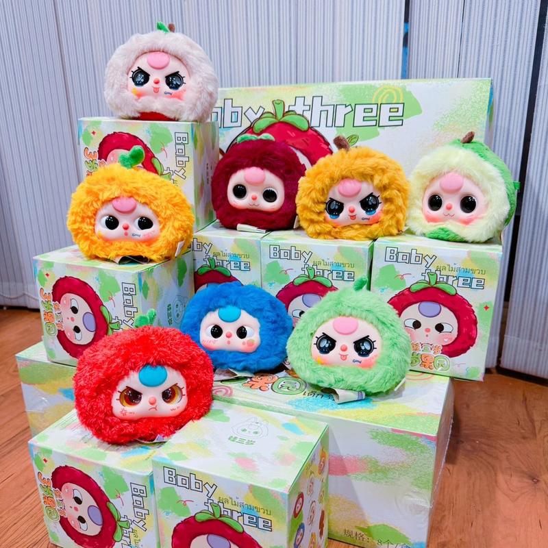  Móc Chìa Khóa Búp Bê Ngẫu Nhiên Lababo Đồ Chơi Hộp Đồ Chơi Cây Và Trái Cây Cho Bé Ba Trái Cây Sẵn Sàng Để Gửi Không Cần Chờ 