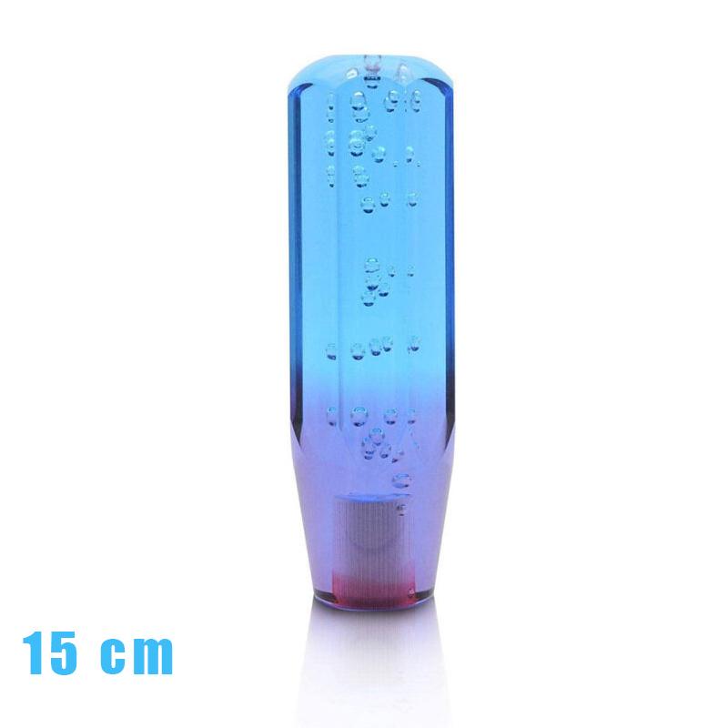 Universal Mobil Gear Shift Knob Kristal Warna-warni Gelembung Gear Stick Shifter Knob untuk Manual Auto Mobil Styling Shift Stick Gear Knob Car 6